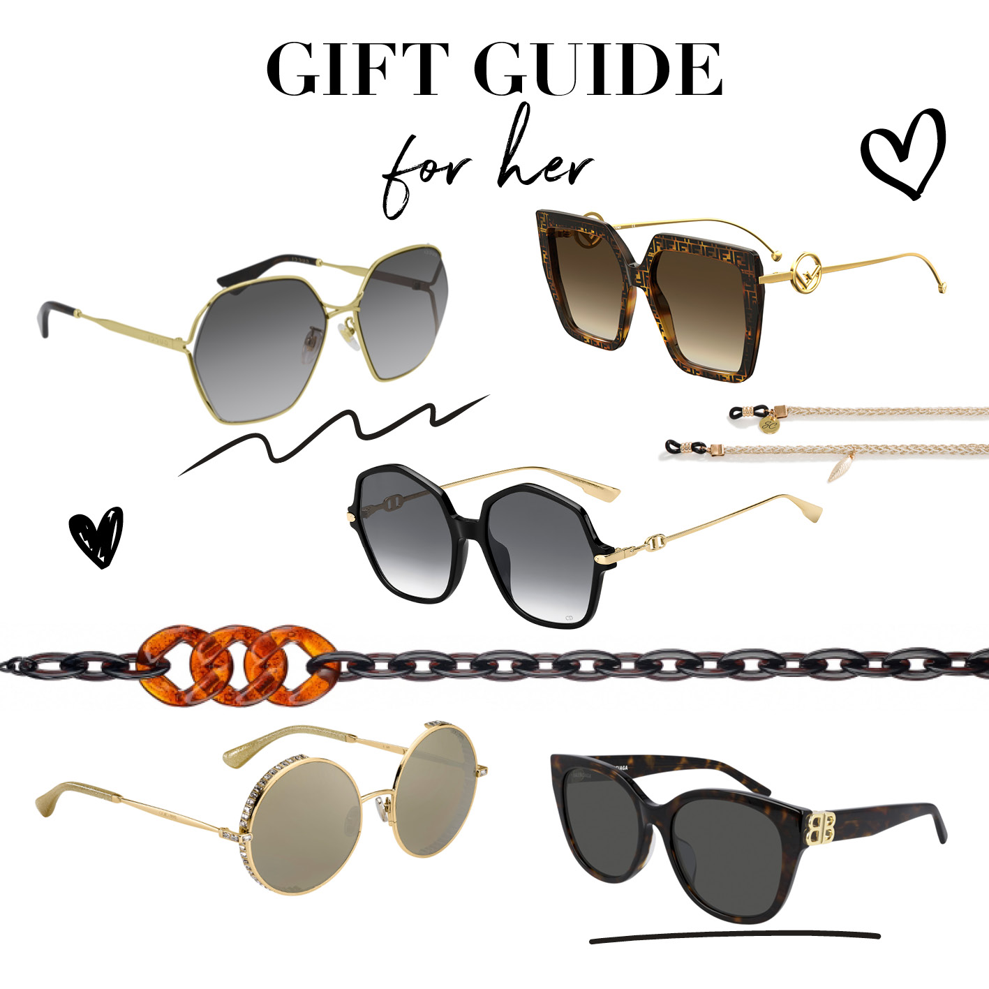 Black Friday gift guide: 5 zonnebrillen voor haar - Optiek Lammerant