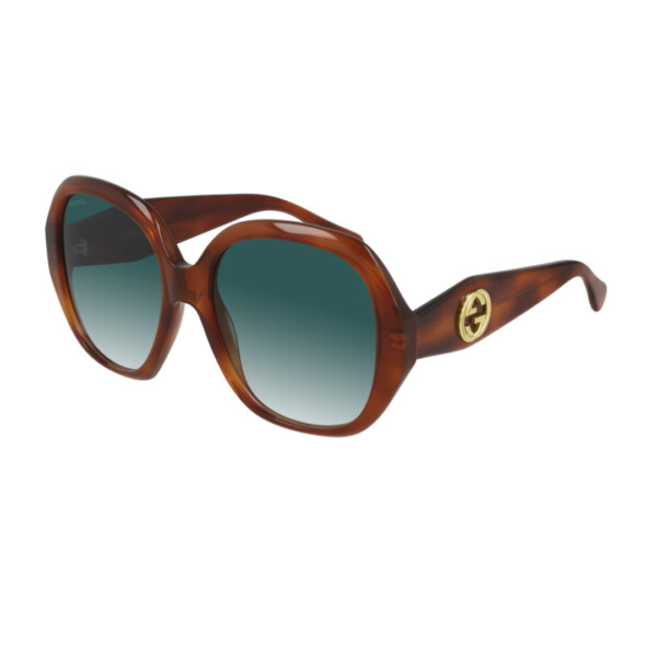Shop Gucci GG0796S zonnebril - MySunglassBoutique by Lammerant