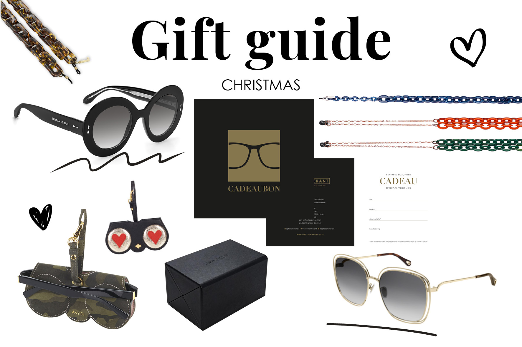 Christmas gift guide: 5 geschenken voor kerst - optiek Lammerant Deinze