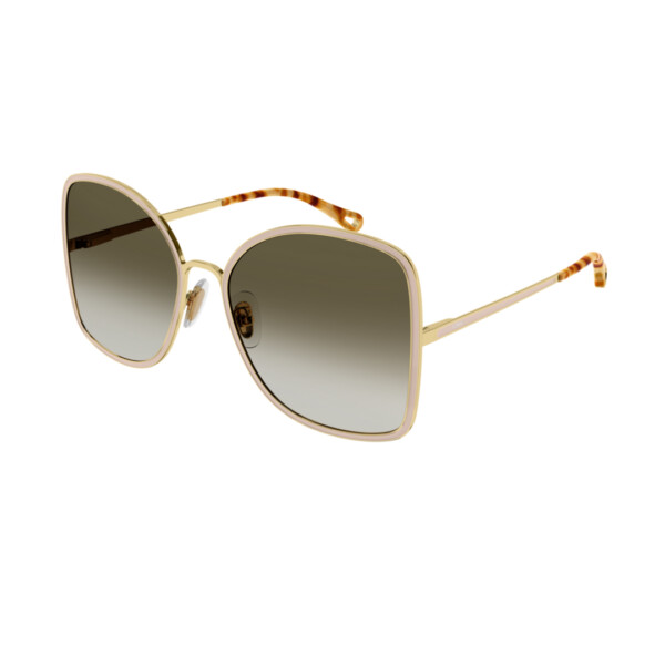 Chloé zonnebril CH0101S - 004 - Gold & soft pink - optiek Lammerant