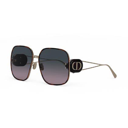 Dior zonnebril DiorBobby S1U 10Z - Gold & havana - optiek Lammerant