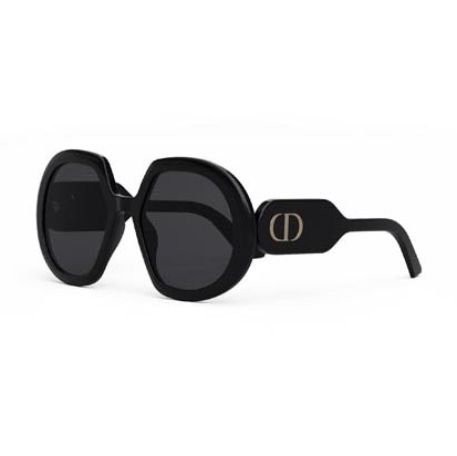 Dior zonnebril DiorBobby R1U 01A - Black - optiek Lammerant