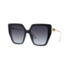 Fendi zonnebril FE40012U - 01B - Black - optiek Lammerant