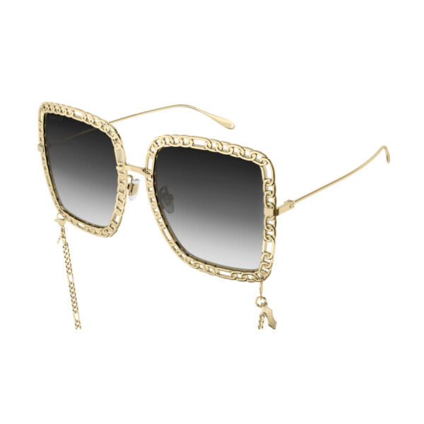 Gucci zonnebril GG1033S chain 002 - Gold - optiek Lammerant