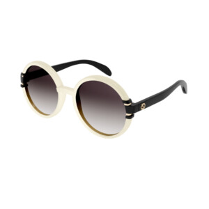 Gucci zonnebril GG1067S - 003 - Ivory & black - optiek Lammerant