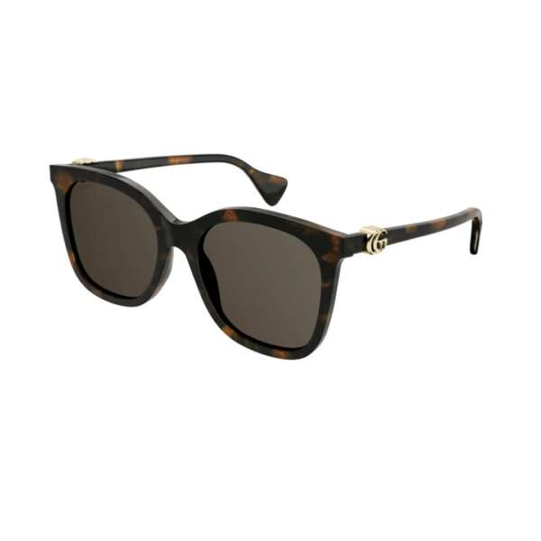 Gucci zonnebril GG1071S - 002 - Dark havana - optiek Lammerant