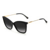 Jimmy Choo zonnebril Maci - 8079O - Black & gold - optiek Lammerant