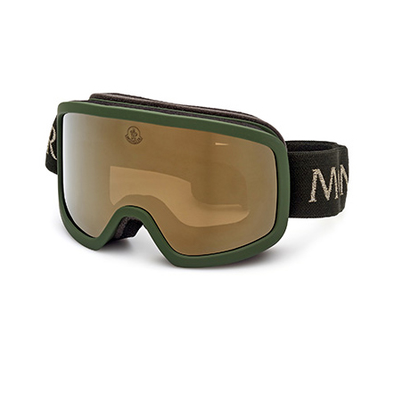 Moncler zonnebril ML0215 - 97G - Matte dark green - optiek Lammerant