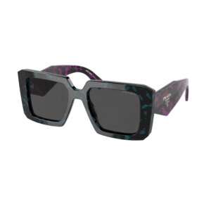 Prada zonnebril SPR23Y - 06Z5S0 - Blue & purple tortoise - Lammerant
