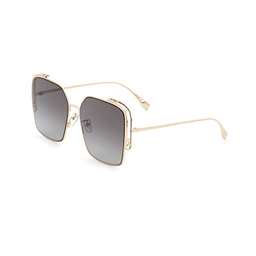 Fendi zonnebril FE40038U - 10B - Gold - optiek Lammerant