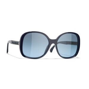 Chanel zonnebril 5470Q - 1462/S2 - Navy & black - optiek Lammerant