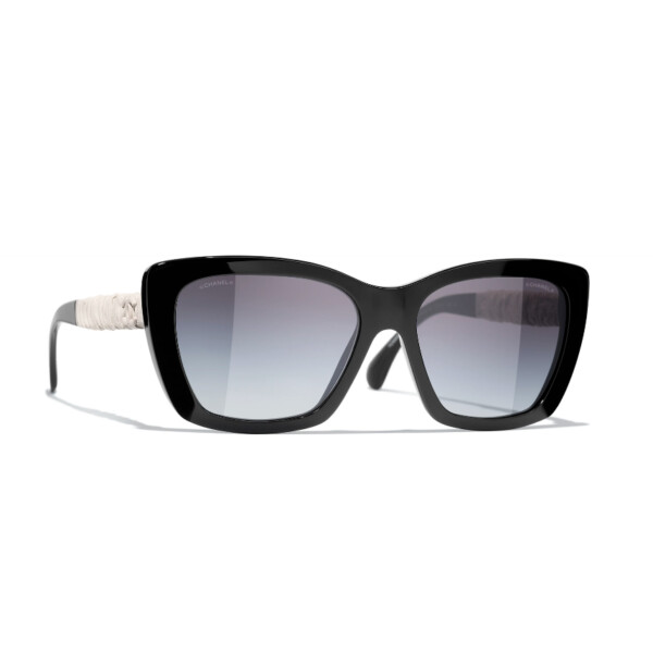 Chanel zonnebril 5476Q - 1082/S6 - Black & greige - optiek Lammerant