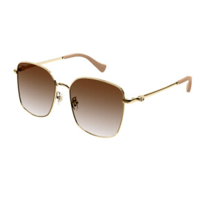 Gucci zonnebril GG1146SK - 002 - Gold - optiek Lammerant