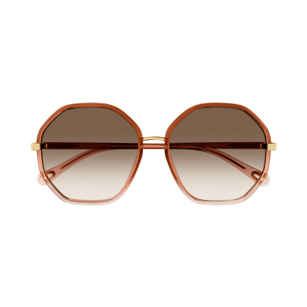 Chloé zonnebril CH0133SA - 002 - Orange to pink gradient - Optiek Lammerant