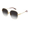 Chloé zonnebril CH0139SA - 001 - Gold - Optiek Lammerant