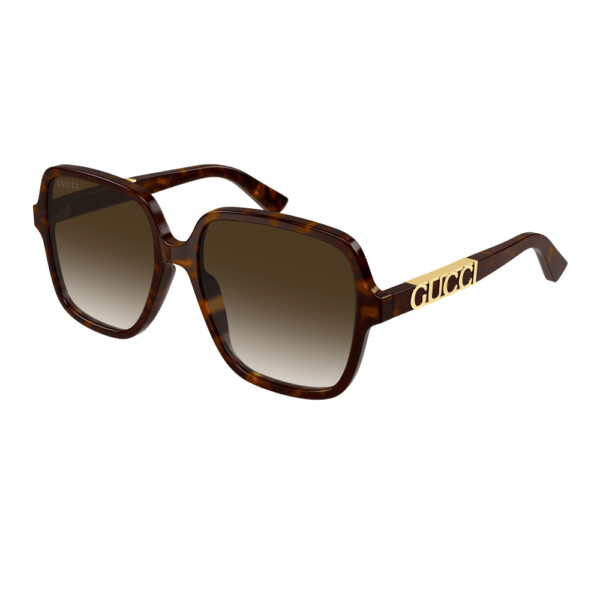 Gucci zonnebril GG1189S- 003 - Dark havana - optiek Lammerant