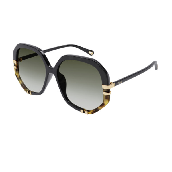 Chloé zonnebril CH0105S - 002 - Black - Optiek Lammerant