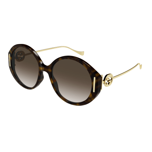 Gucci zonnebril GG1202S - 003 - Havana - optiek Lammerant