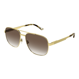 Gucci zonnebril GG1223S - 003 - Gold - optiek Lammerant