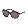 Tom Ford zonnebril 1009 Lily - 01A - Shiny black - optiek Lammerant
