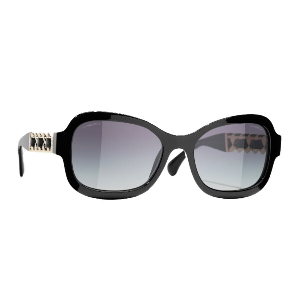 Chanel zonnebril 5465Q - 622S6 - Black - optiek Lammerant