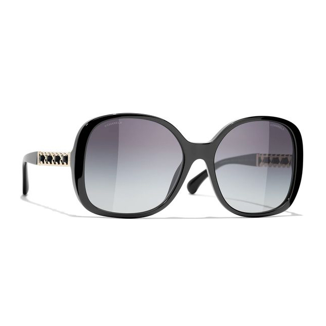 Chanel zonnebril 5470Q - 622/S6 - Black optiek Lammerant
