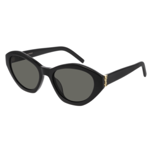 Saint Laurent zonnebril SLM60 - 006 - Black - optiek Lammerant