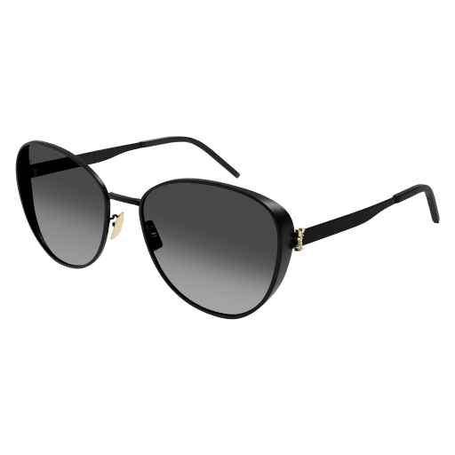 Saint Laurent zonnebril SLM91 - 002 - Black - optiek Lammerant