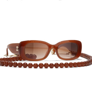 Chanel zonnebril 5488 - 1722S5 - Camel - optiek Lammerant