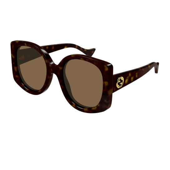 Gucci zonnebril GG1257S - 002 - Havana - optiek Lammerant