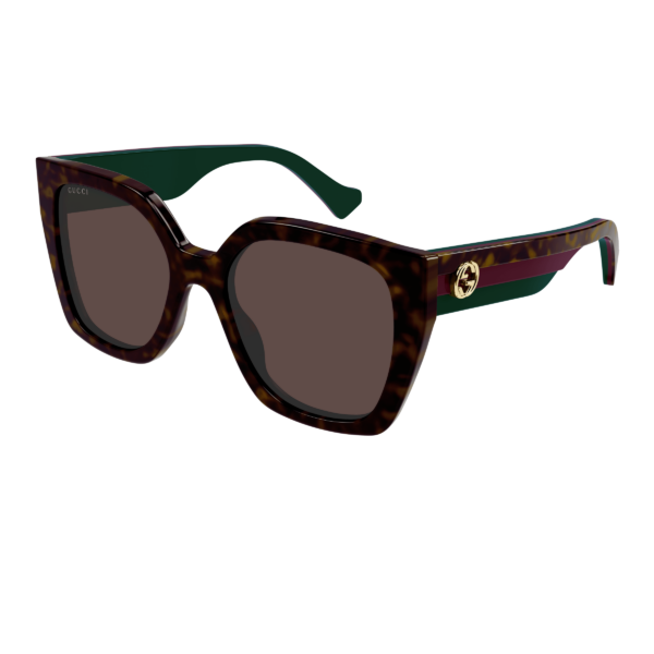 Gucci zonnebril GG1300S - 002 - Havana - optiek Lammerant