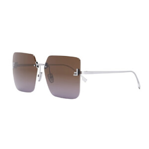 Fendi zonnebril FE4082US - 16Z - Shiny palladium - optiek Lammerant