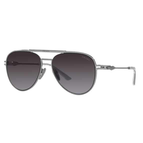 Prada zonnebril SPR54Z -1BC09S - Silver - Optiek Lammerant