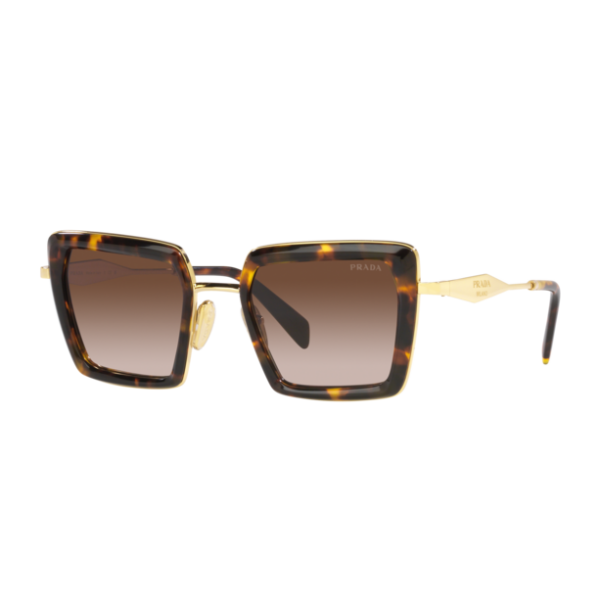 Prada zonnebril SPR55Z - VAU6S1 - Honey tortoise - optiek Lammerant
