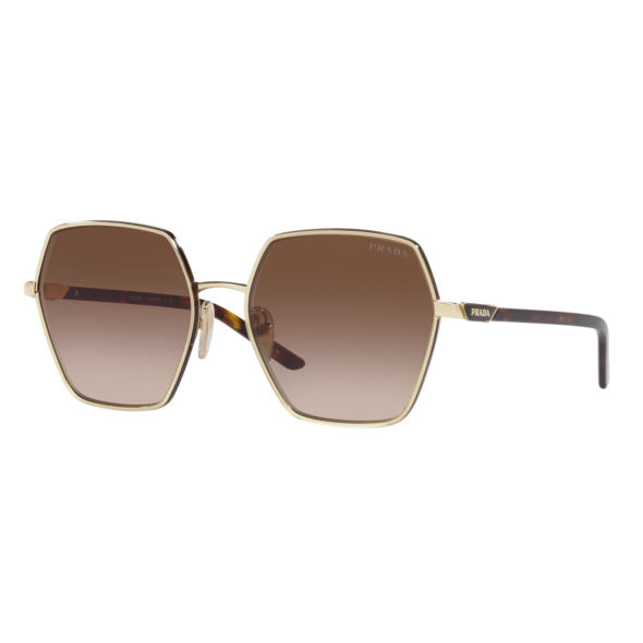 Prada zonnebril SPR56Y - ZVN6S1 - Gold - optiek Lammerant