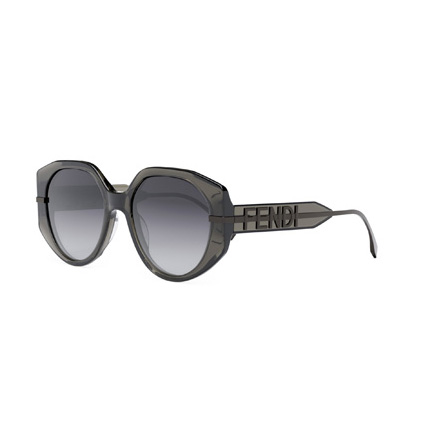 Fendi zonnebril FE40083U - 20B - Crystal grey - optiek Lammerant