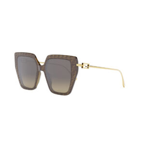 Fendi zonnebril FE40012U - 50F - Brown - optiek Lammerant