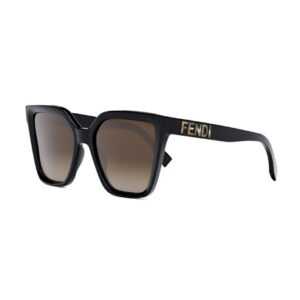 Fendi zonnebril FE40086I - 01F - Black - optiek Lammerant