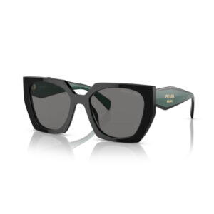 Prada zonnebril SPR15W - 1AB5Z1 - Black & green - optiek Lammerant
