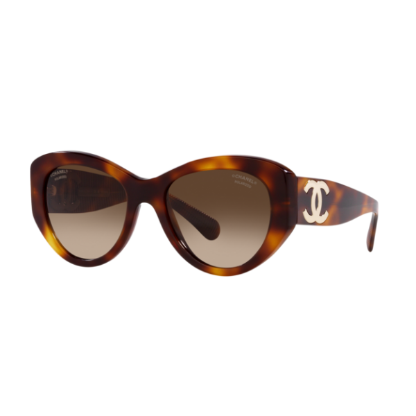 Chanel zonnebril 5492 - 1295S9 - Havana - optiek Lammerant