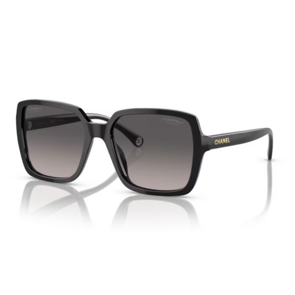 Chanel zonnebril 5505 - 622/M3 - Black - optiek Lammerant