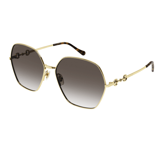 Gucci zonnebril GG1335S - 002 - Gold - optiek Lammerant