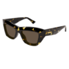 Bottega Veneta BV1218S zonnebril - Tortoise - optiek Lammerant