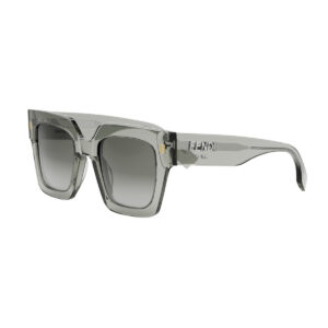 Fendi zonnebril FE40101I - Transparent grey - optiek Lammerant
