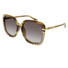 Chloé zonnebril CH0106SA - Havana & beige - Optiek Lammerant