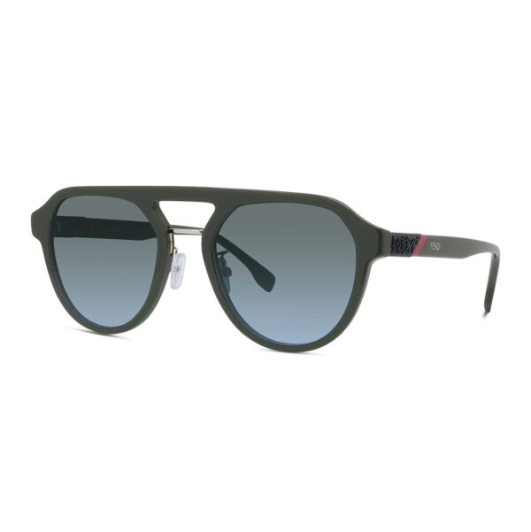 Fendi zonnebril FE40003U - Khaki - optiek Lammerant