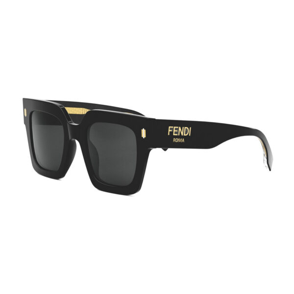 Fendi zonnebril FE40101I - Black - optiek Lammerant