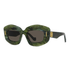 Loewe zonnebril LW40114I - Marble green - optiek Lammerant