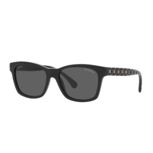 Chanel 5484 zonnebril - Black - optiek Lammerant