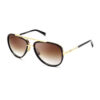 DITA Mach Two zonnebril - Black & gold - optiek Lammerant